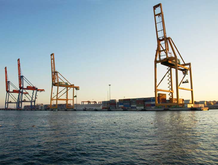Grúas Puerto de Málaga 1